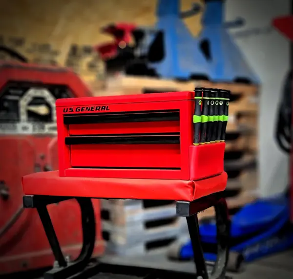 SideLoaded Micro Dock | Magnetic No Modification Attachment for Mini Toolbox | Precision Screwdriver Holder